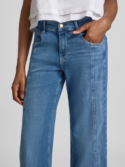 Brax Wide Leg Jeans aus Baumwoll-Mix Modell 'Maine' Jeansblau 3