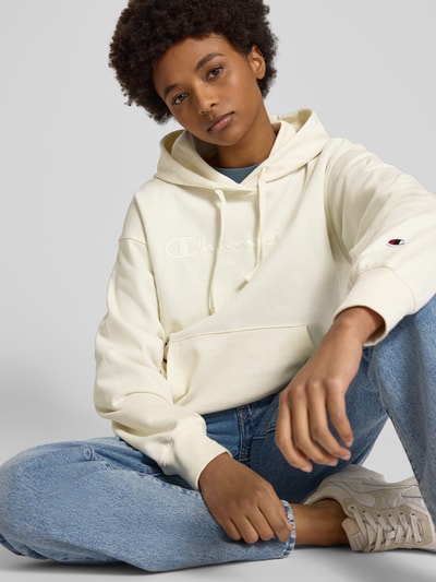 CHAMPION Hoodie mit Kapuze Ecru 3