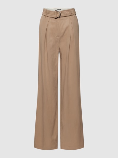 Esprit Collection Stoffhose mit Bundfalten Sand 1