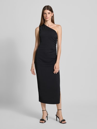 Jake*s Cocktail Cocktailkleid mit One-Shoulder-Träger Black 4