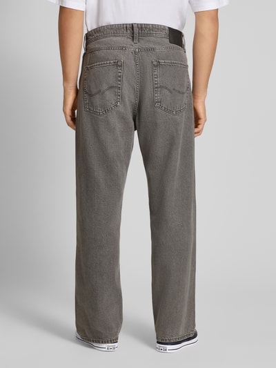 Jack & Jones Baggy Fit Jeans mit 5-Pocket-Design Modell 'ALEX' Hellgrau 5