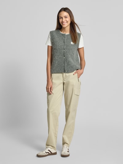 MOS MOSH Relaxed Fit Cargohose mit Reißverschlusstaschen Modell 'Holt' Lind 1