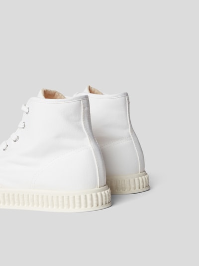Maison Margiela High-Top-Sneaker mit Label-Detail Weiß 3
