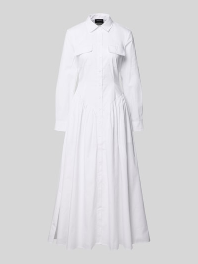 Bardot Sukienka wieczorowa z listwą guzikową model ‘AGATHA’ Biały 2