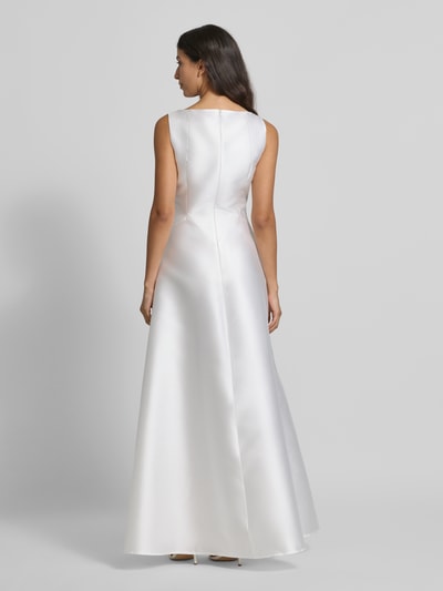 Swing Suknia ślubna z zamkiem błyskawicznym o kroju bez rękawów Złamany biały 5