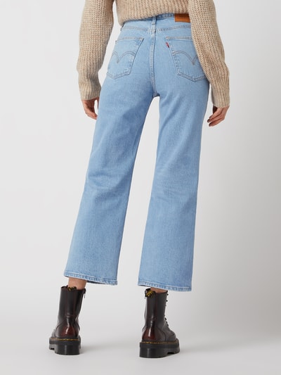 Levi's® Bootcut high waist jeans met stretch, model 'Ribcage' - 'Water<Less™' Jeansblauw - 5