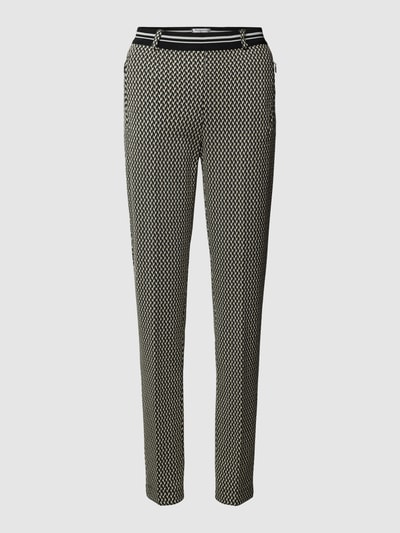 Raphaela By Brax Stoffen broek met elastische band, model 'LILLY' Antraciet - 2