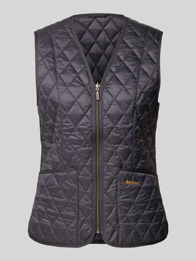 Barbour Regular Fit Weste mit V-Ausschnitt Modell 'BETTY' Marine 1