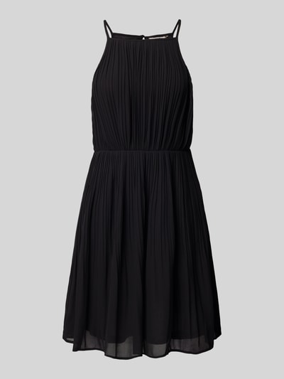 Only Tailliertes Minikleid mit Plissees Modell 'LIVA' Black 2