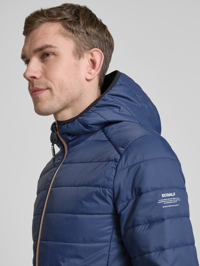 ECOALF Steppjacke mit Kapuze Modell 'ATLANTICOALF' Marine 3