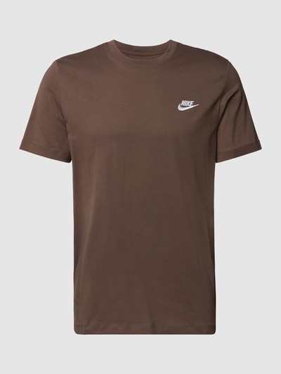 Nike T-Shirt mit Logo-Stitching Oliv 2