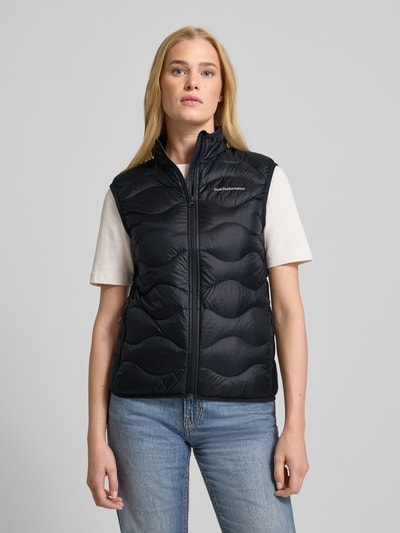 PEAK PERFORMANCE Steppweste mit Reißverschluss Black 4