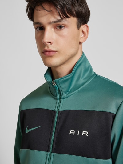 Nike Sweatjacke mit Label-Print Gruen 3