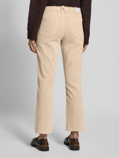 OPUS PANTS Flared fit corduroy broek in 5-pocketmodel, model 'Enja' Zand - 5
