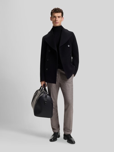 BOSS Veterschoenen van echt leer model 'Tayil_Derb' Zwart - 1