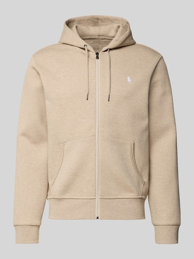 Polo Ralph Lauren Sweatjacke mit Kapuze Beige Melange 2
