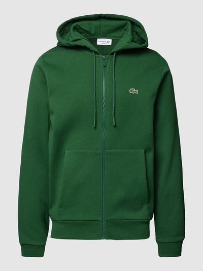 Lacoste Sweatjack met logostitching Groen - 2