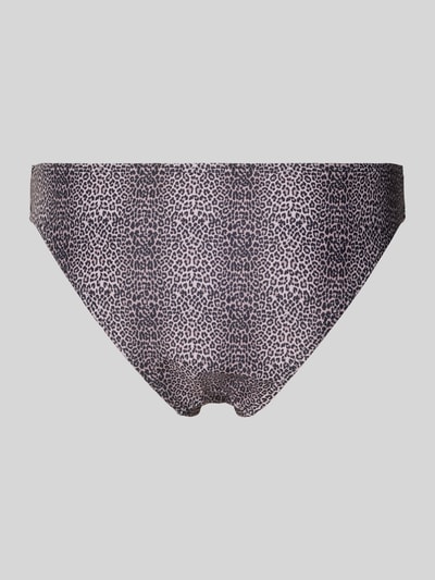 Produktfoto, Bikini-Slip mit elastischem Bund Modell 'BAOMI' von Pieces, Optik: Allover-Muster, Bundabschluss: elastisch, Damen