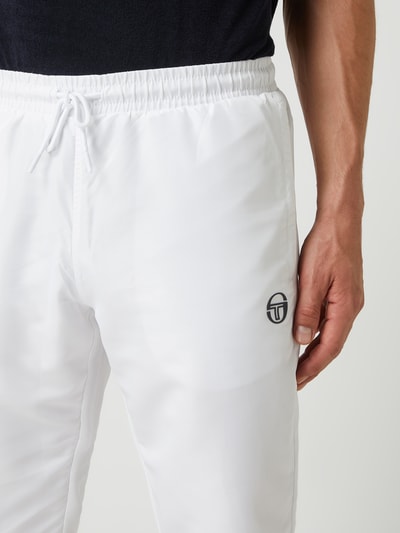 SERGIO TACCHINI Trainingshose mit Logo-Details Modell 'Almond' Weiss 3