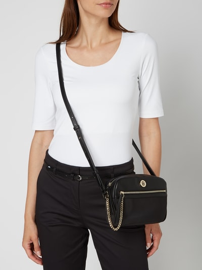 Tommy Hilfiger Crossbody Bag met contrastgarnering  Zwart - 1