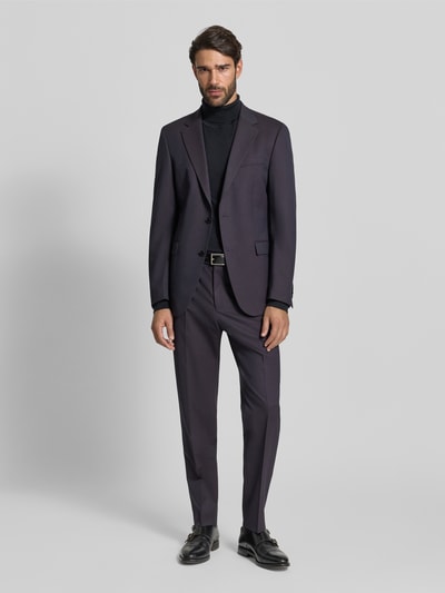 Strellson Marynarka do garnituru o kroju slim fit z dodatkiem wełny model ‘ALZER 3’ Śliwkowy 1