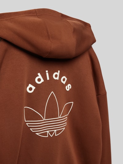 Adidas originals hoodie clear brown hotsell