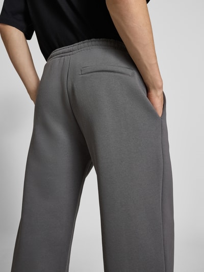 REVIEW Sweatpants mit elastischem Bund Dunkelgrau 3