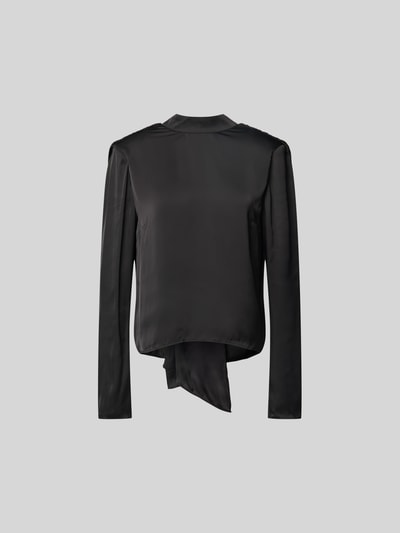 ROTATE Blusenshirt mit Stehkragen Black 2