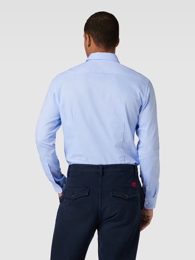 Jake*s Slim Fit Business-Hemd mit Kentkragen Bleu 5