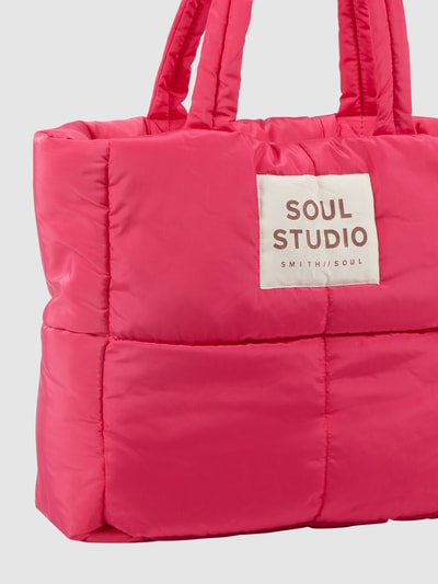 Smith and Soul Shopper mit Logo Pink 6