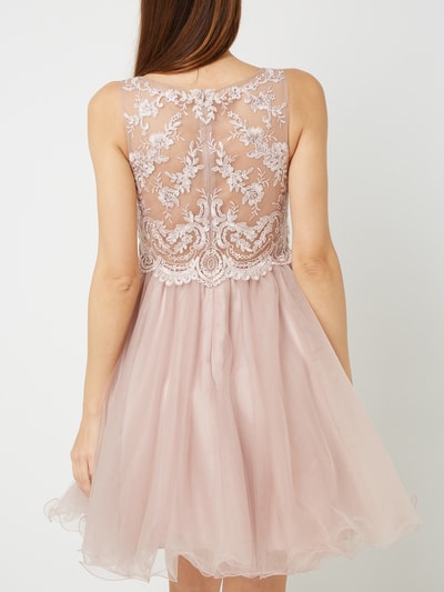 Laona Cocktailkleid mit Stickereien Mauve 5