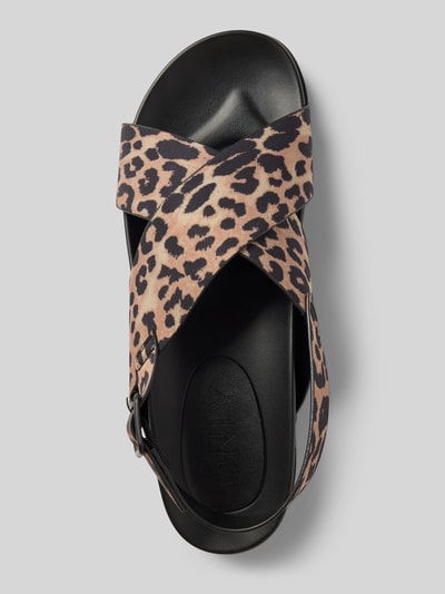 Only Sandalen mit Allover-Muster Modell 'MINNIE' Sand 3