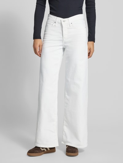 Levi's® 300 Jeansy z szerokimi nogawkami z mieszanka bawełny model '318' Biały 4