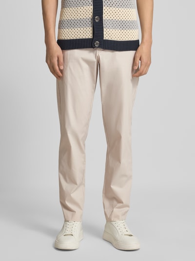 SELECTED HOMME Slim Fit Hose mit Tunnelzug Modell 'LERO' Beige 4