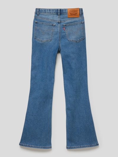 Levi’s® Kids Flared Jeans mit Label-Detail Modell 'HIGH RISE' Blau 3