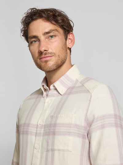 Drykorn Slim fit vrijetijdsoverhemd met button-downkraag, model 'LIET' Rosé - 3