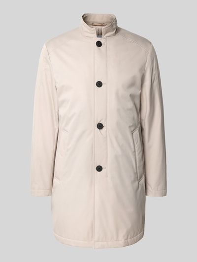 Roy Robson Płaszcz nylonowy ze stójką i wpuszczanymi kieszeniami Beżowy 2
