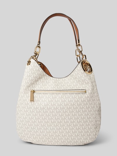 MICHAEL Michael Kors Handtasche mit Label-Applikation Modell 'LILLIE' Offwhite 4