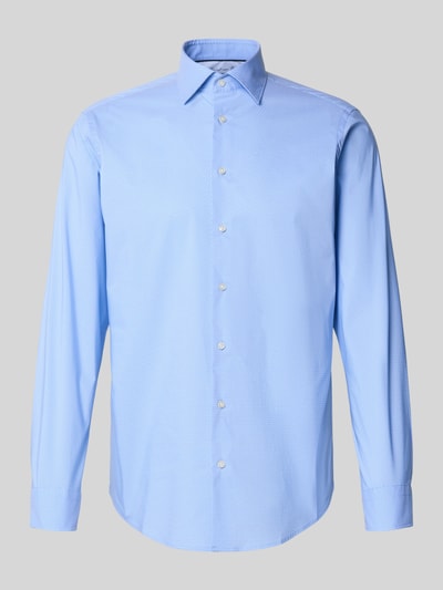 Christian Berg Men Regular fit vrijetijdsoverhemd met kentkraag Bleu - 2