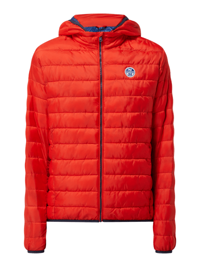 NORTH SAILS Steppjacke mit abnehmbarer Kapuze Modell 'Crozet' Rot 2