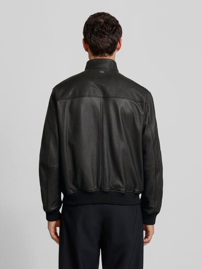 BOSS Regular Fit Jacke aus echtem Lammleder Modell 'MOINER'
Black 5
