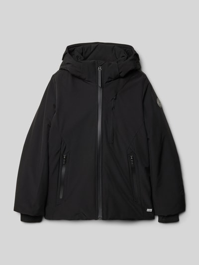 CARS JEANS Kurtka z kieszenią na piersi model ‘Harwick’ Czarny 1