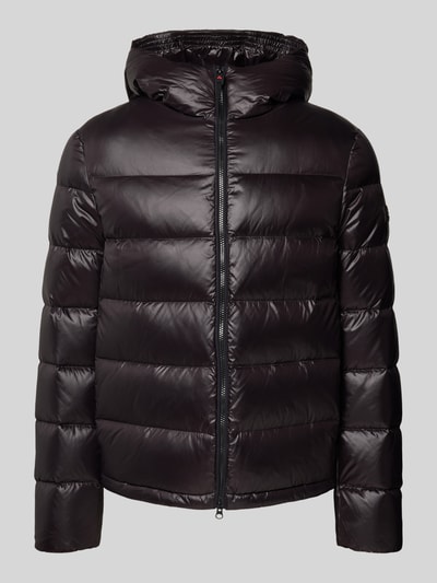 Peuterey Gewatteerd jack met capuchon, model 'Honova' Zwart - 2