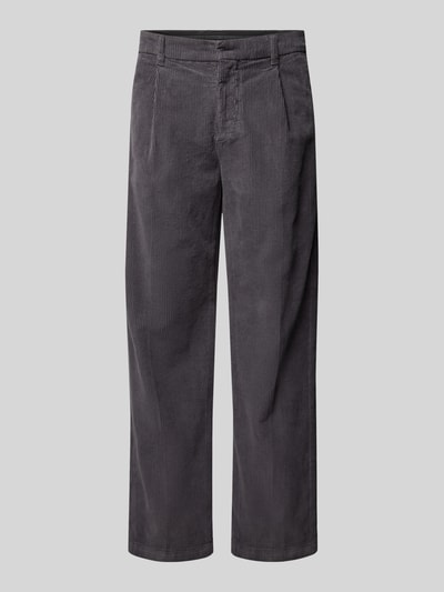 SELECTED HOMME Stoffen broek met Franse steekzakken Grafiet - 2