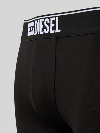 Diesel Trunks mit elastischem Logo-Bund im 3er-Pack Black 2