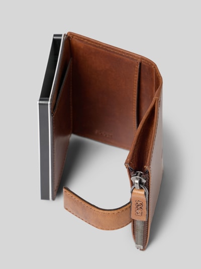JOOP! COLLECTION Portemonnee van echt rundleer model 'Cerratano' Cognac - 3