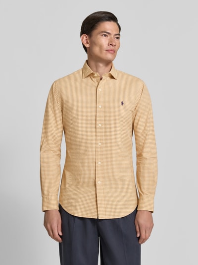 Polo Ralph Lauren Custom Fit Freizeithemd aus reiner Baumwolle Camel 4