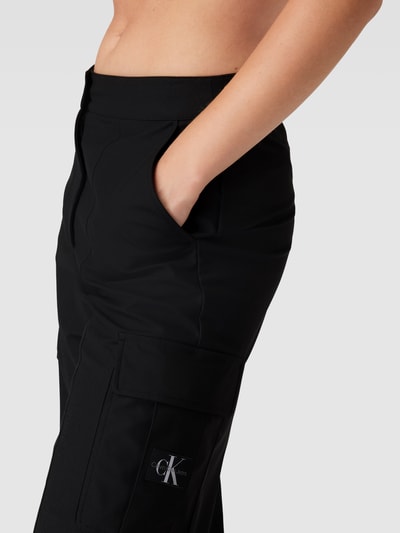 Calvin Klein Jeans Cargohose mit elastischen Beinabschlüssen Modell 'TECHNICAL' Black 3