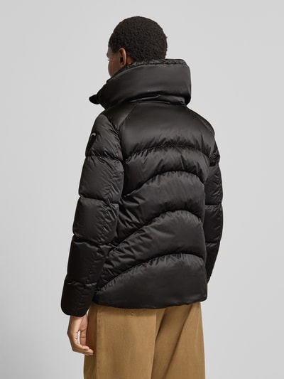 Blauer Usa Kurtka pikowana z błyskawicznym zamkiem dwustronnym Czarny 5