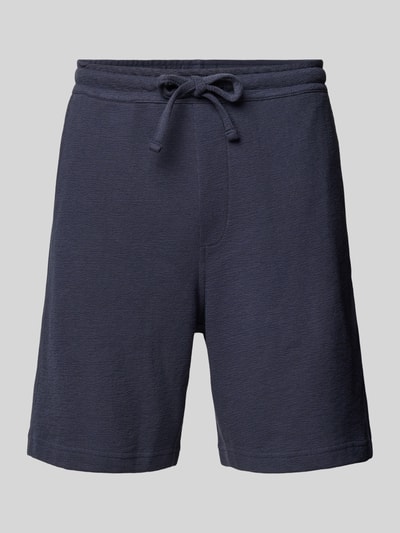 ECOALF Regular Fit Shorts mit Strukturmuster Modell 'SARDAALF' Marine 2